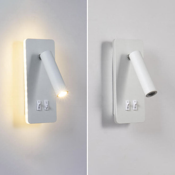 Nordic Minimalist Spotlight Rotatable LED Reading Wall Sconce Lamp