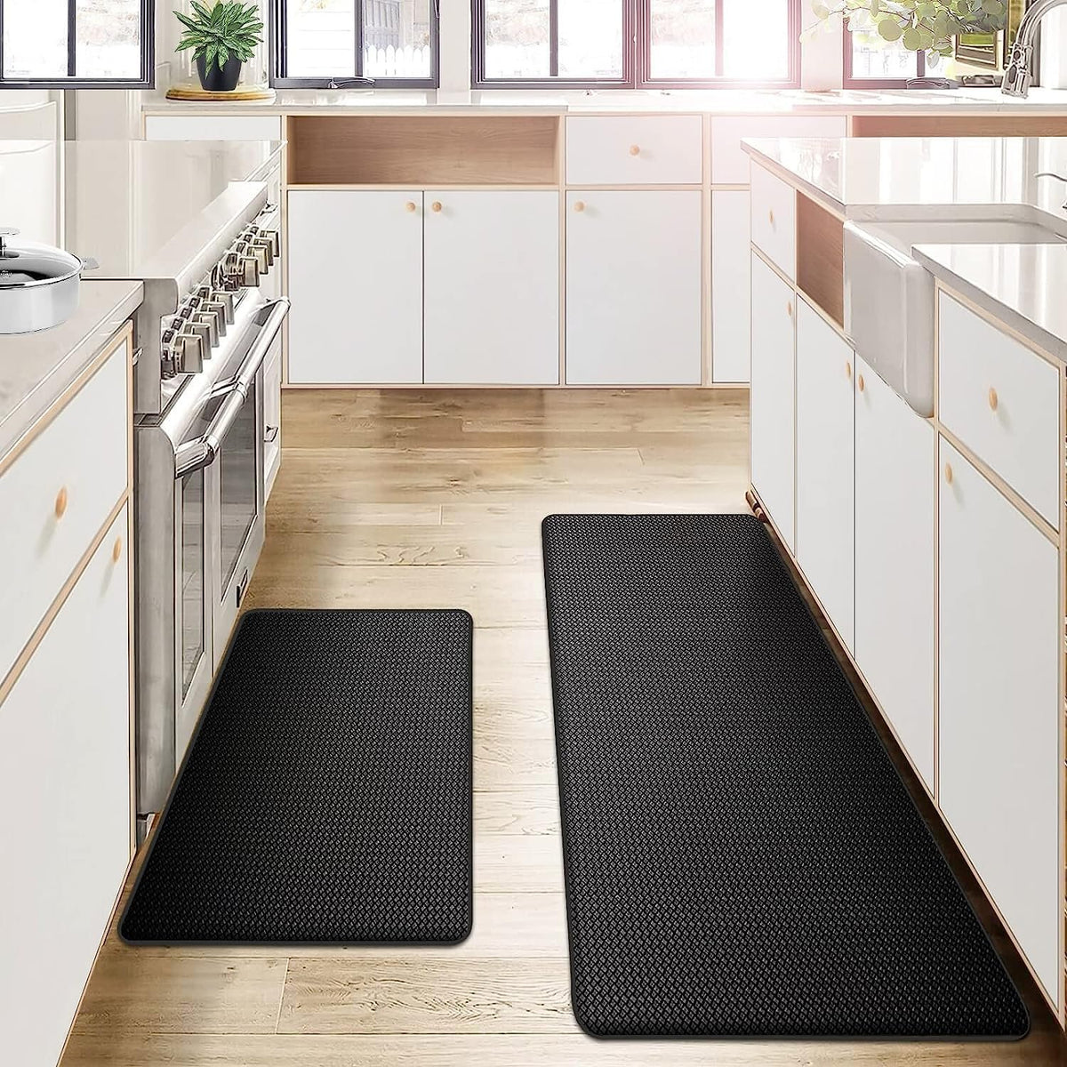 Elara Haus Ergonomic Comfort Mat - Non-Slip Kitchen Floor Rug Full