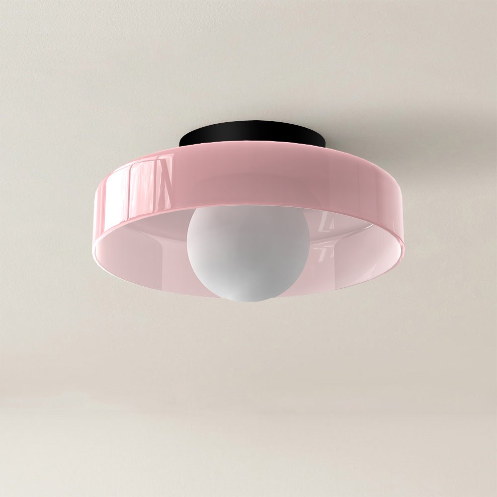 Modern Round Flush Mount Kitchen Flush Ceiling Light View 32