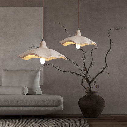 Japanese Vintage Flower Shape Pendant Light