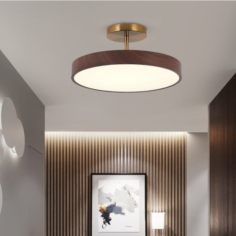 Japanese Wabi-sabi Minimalist Round LED Ceiling Light