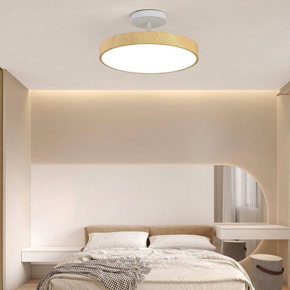 Japanese Wabi-sabi Minimalist Round LED Ceiling Light