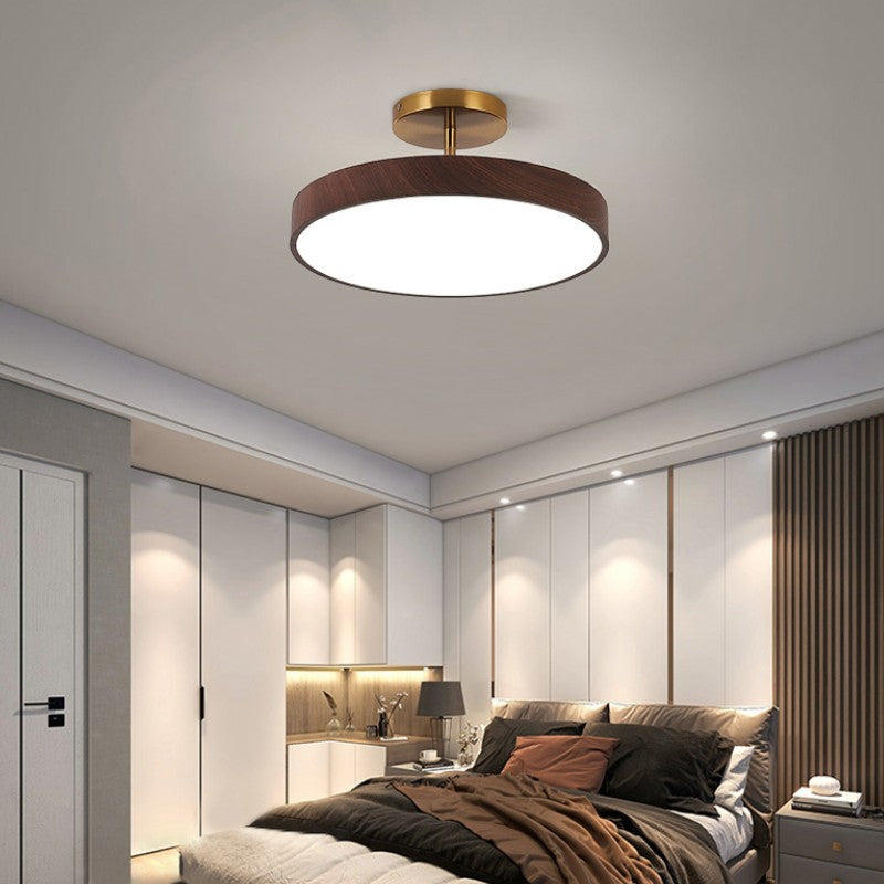 Japanese Wabi-sabi Minimalist Round LED Ceiling Light