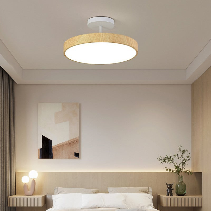 Japanese Wabi-sabi Minimalist Round LED Ceiling Light