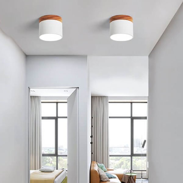 Scandinavian LED Flush Mount Ceiling Light