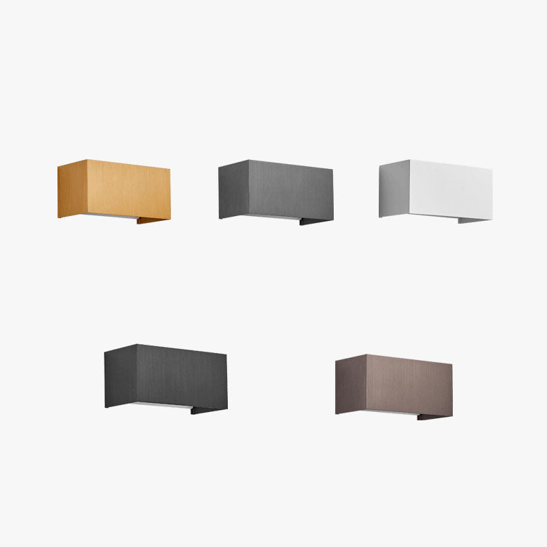Nordic Minimalist Square Beam LED Reading Wall Sconce Lamp