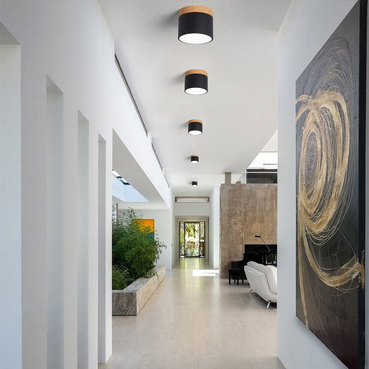 Scandinavian LED Flush Mount Ceiling Light