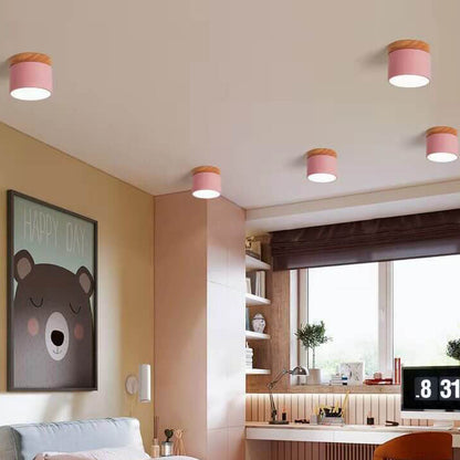 Scandinavian LED Flush Mount Ceiling Light