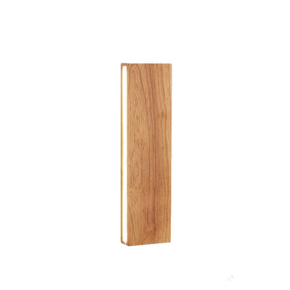 Japanese Minimalist Rectangular Flat Rotatable LED Wall Sconce Lamp