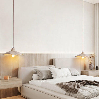 Japanese Vintage Flower Shape Pendant Light