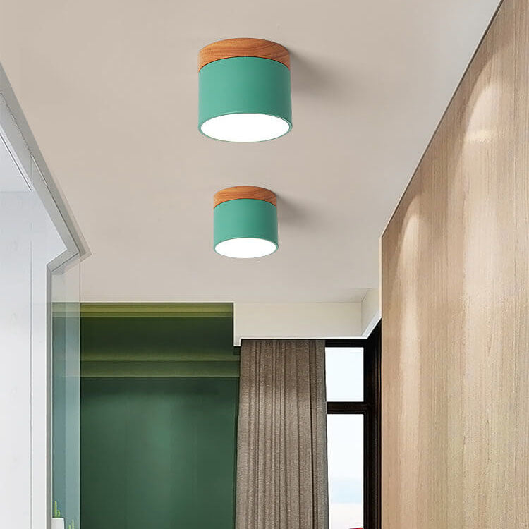 Scandinavian LED Flush Mount Ceiling Light
