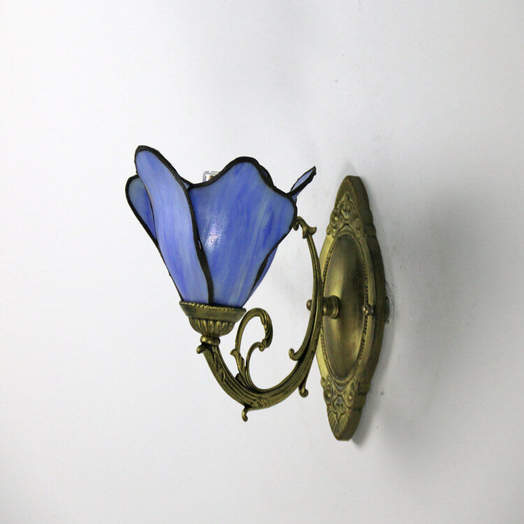 Vintage Flower Wall Sconce Lamp