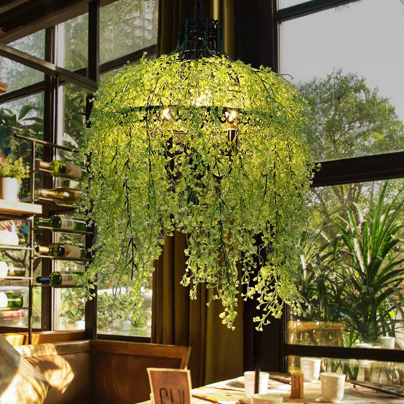 Hanging Plant Chandelier Pendant Light