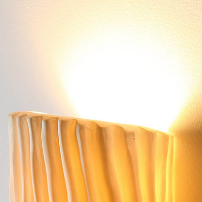 Nordic Creative Striped Half Cylinder Wall Sconce Lamp