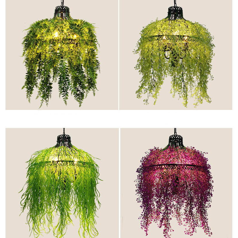 Hanging Plant Chandelier Pendant Light