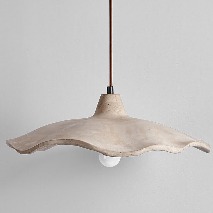 Japanese Vintage Flower Shape Pendant Light