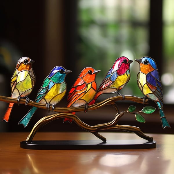 Birds Table Ornament | Decorative Sculpture