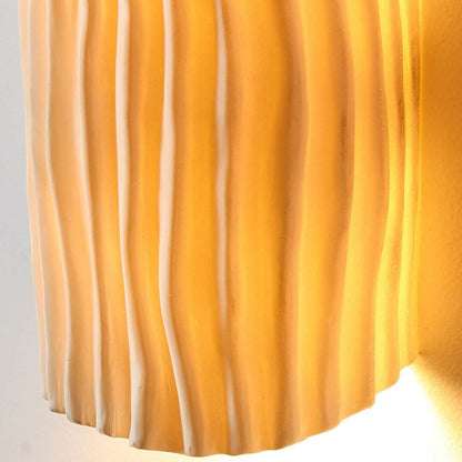 Nordic Creative Striped Half Cylinder Wall Sconce Lamp