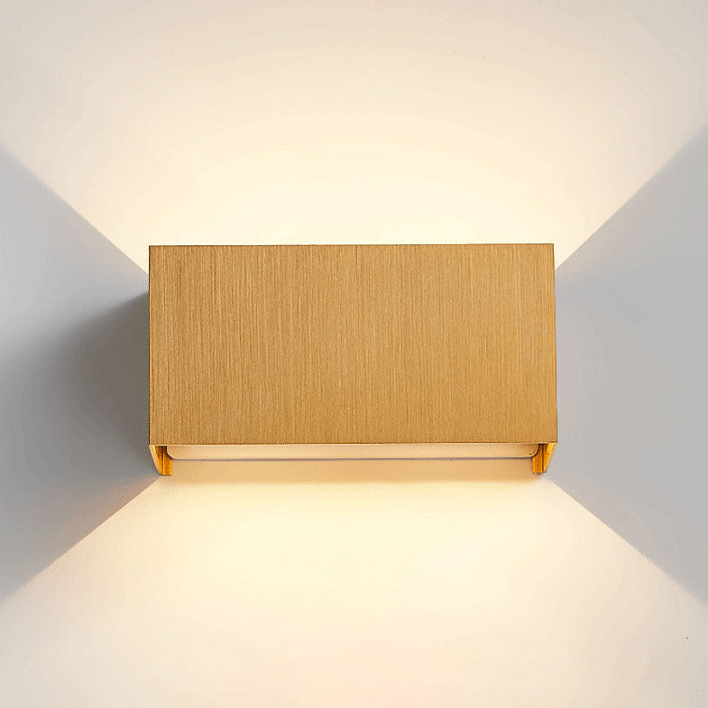 Nordic Minimalist Square Beam LED Reading Wall Sconce Lamp