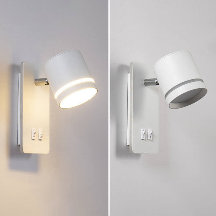 Nordic Minimalist Spotlight Rotatable LED Reading Wall Sconce Lamp