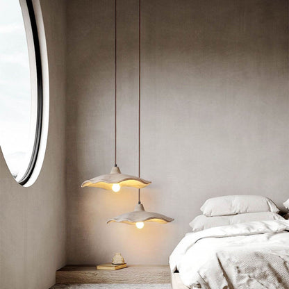Japanese Vintage Flower Shape Pendant Light