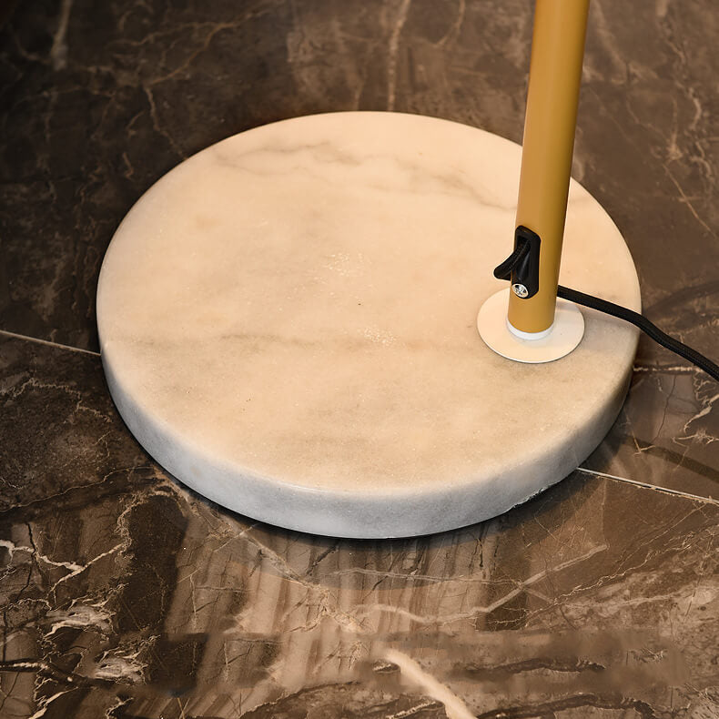 Retro Japandi Bamboo Standing Floor Lamp