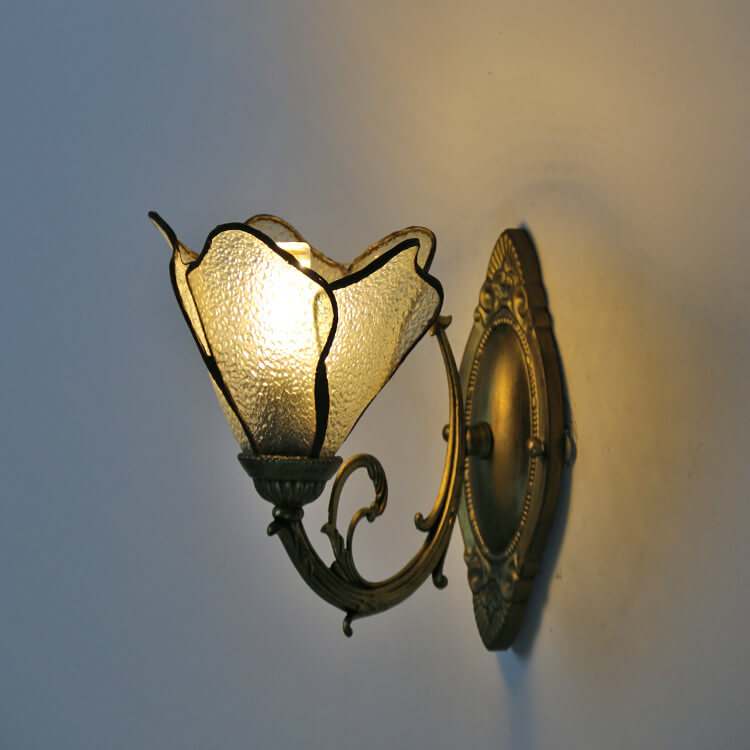 Vintage Flower Wall Sconce Lamp