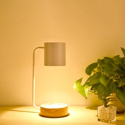 Japanese Minimalist Wood Melting Wax Table Lamp