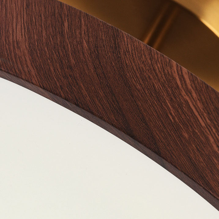 Japanese Wabi-sabi Minimalist Round LED Ceiling Light