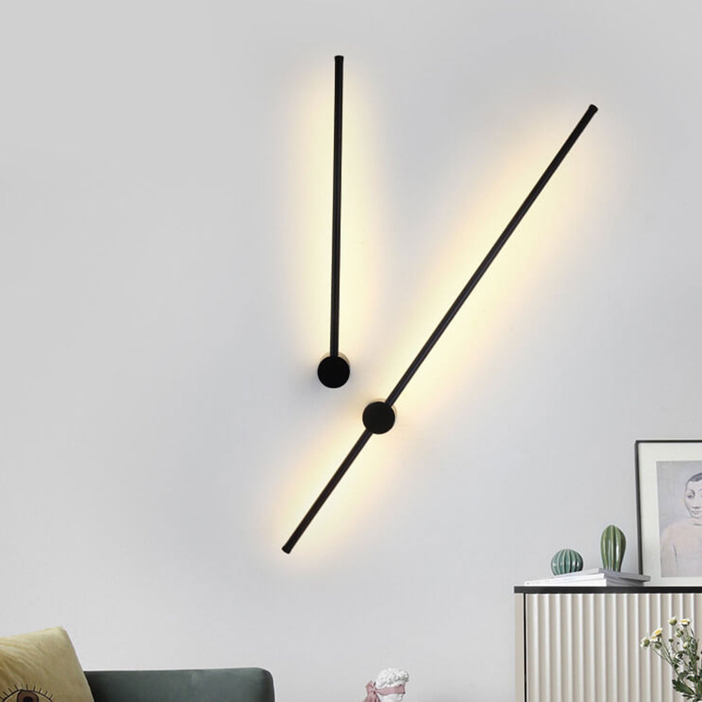 Modern Minimalist Strip LED Wall Sconce Lamp