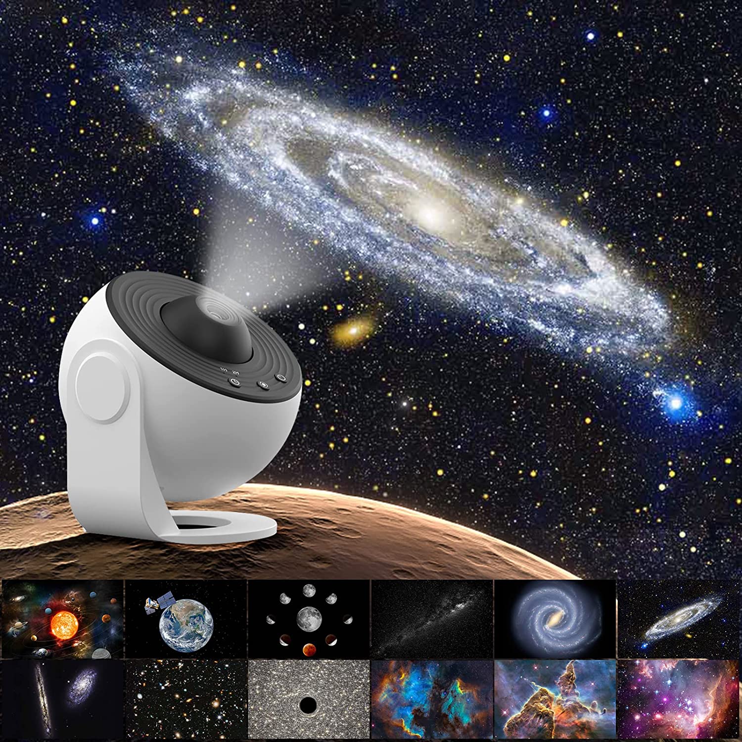 Planetarium Projector | 13 in 1 HD Galaxy Light with Timer for Bedroom