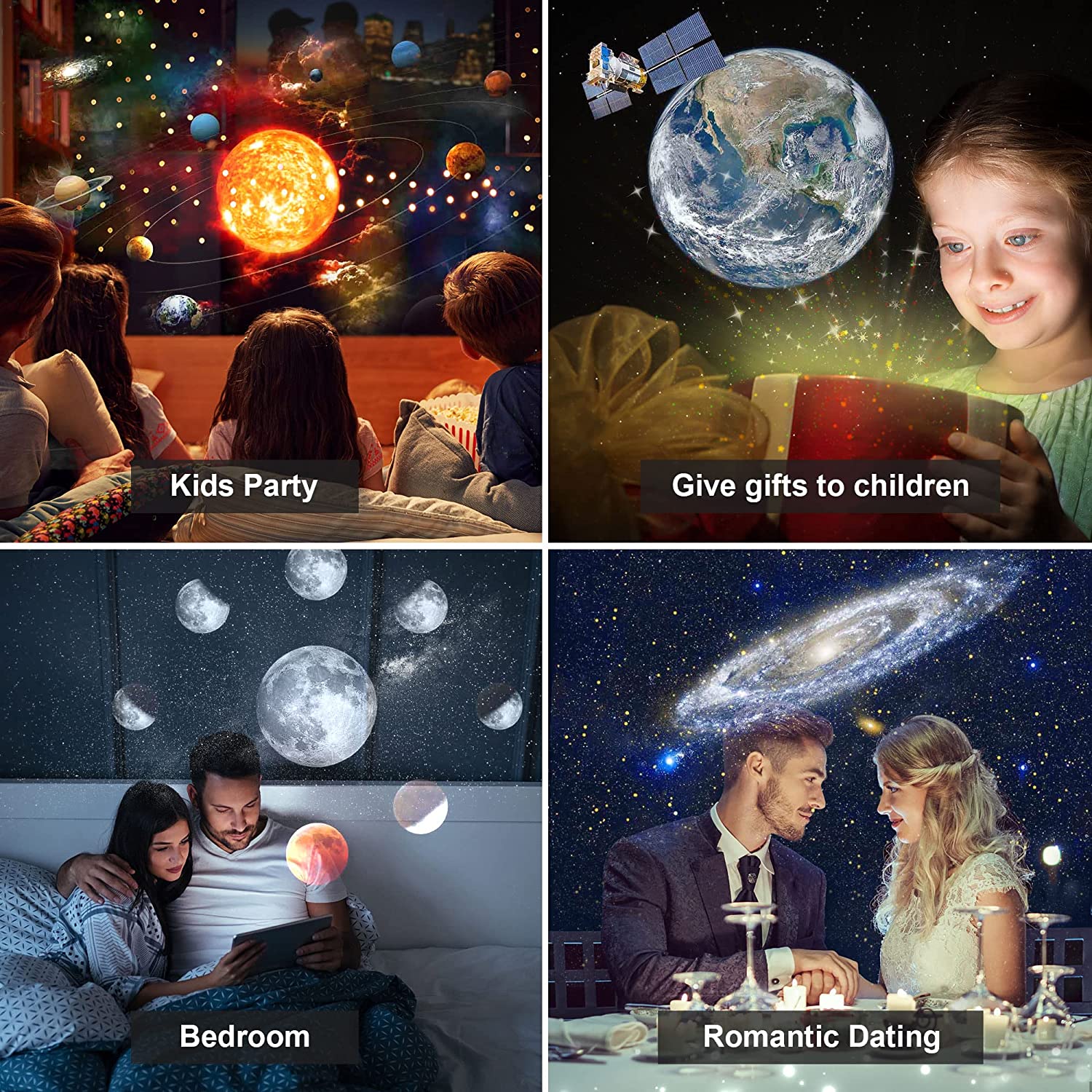 Planetarium Projector | 13 in 1 HD Galaxy Light with Timer for Bedroom