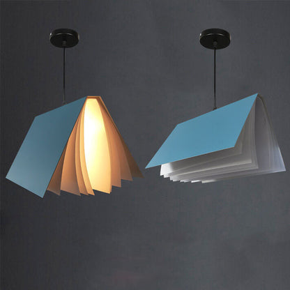 Flying Book Book Shade Pendant Light