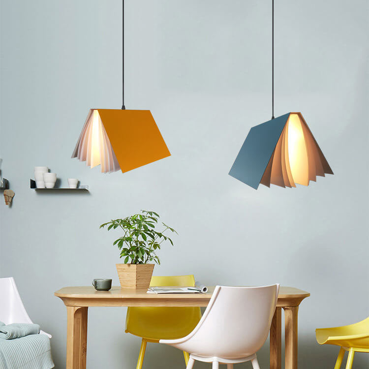 Flying Book Book Shade Pendant Light