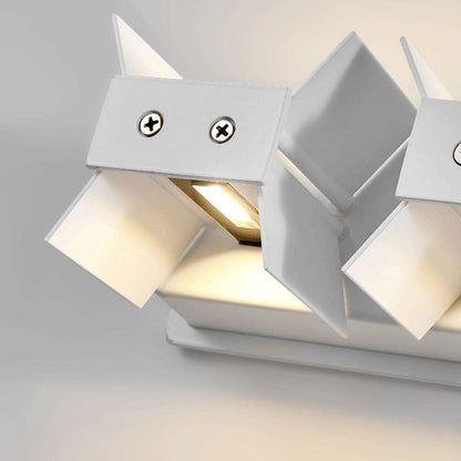 Nordic Minimalist Square Beam LED Reading Wall Sconce Lamp