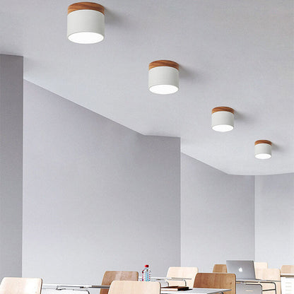 Scandinavian LED Flush Mount Ceiling Light