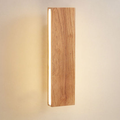 Japanese Minimalist Rectangular Flat Rotatable LED Wall Sconce Lamp