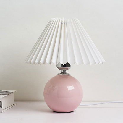 Nordic Minimalist Pleated Table Lamp
