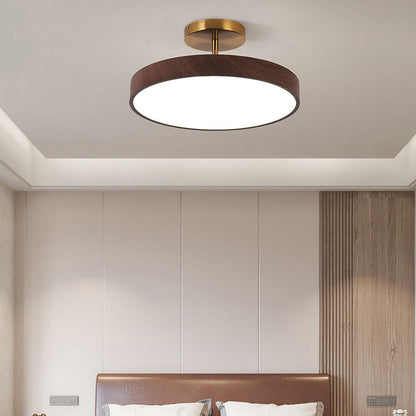 Japanese Wabi-sabi Minimalist Round LED Ceiling Light