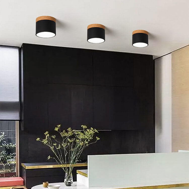 Scandinavian LED Flush Mount Ceiling Light