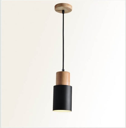 Nordic Macaron Cylinder Single LED Pendant Light