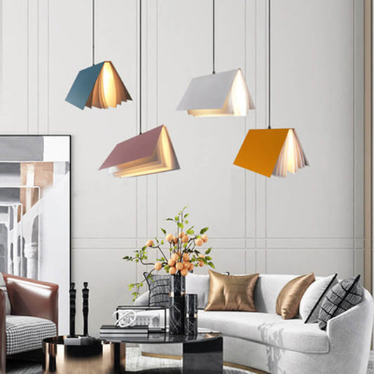 Flying Book Book Shade Pendant Light