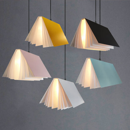Flying Book Book Shade Pendant Light