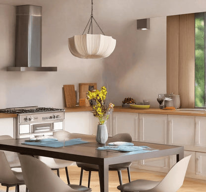 Half Bowl Pendant Light | Modern Chandelier For Living Room Bedroom