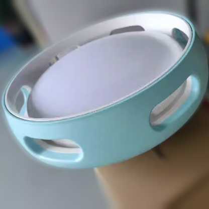 Nordic Round LED Semi-Flush Mount Ceiling Light
