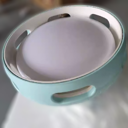Nordic Round LED Semi-Flush Mount Ceiling Light