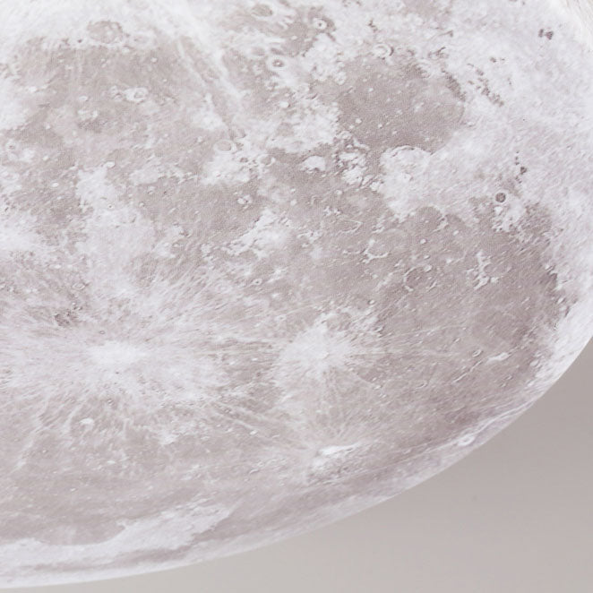 Nordic Minimalist Flush Mount Ceiling Light | Moon Round