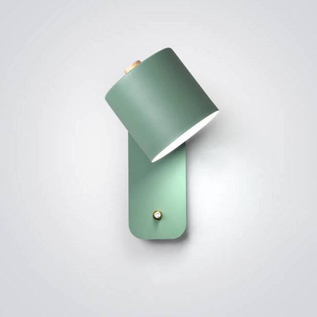 Nordic Cylinder Shape Rotatable Wall Sconce Lamp