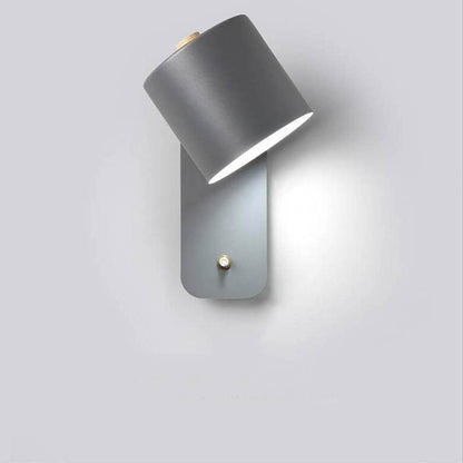 Nordic Cylinder Shape Rotatable Wall Sconce Lamp