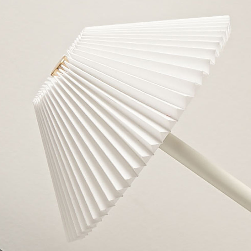 Scandinavian Rechargeable Pleated Table Lamp